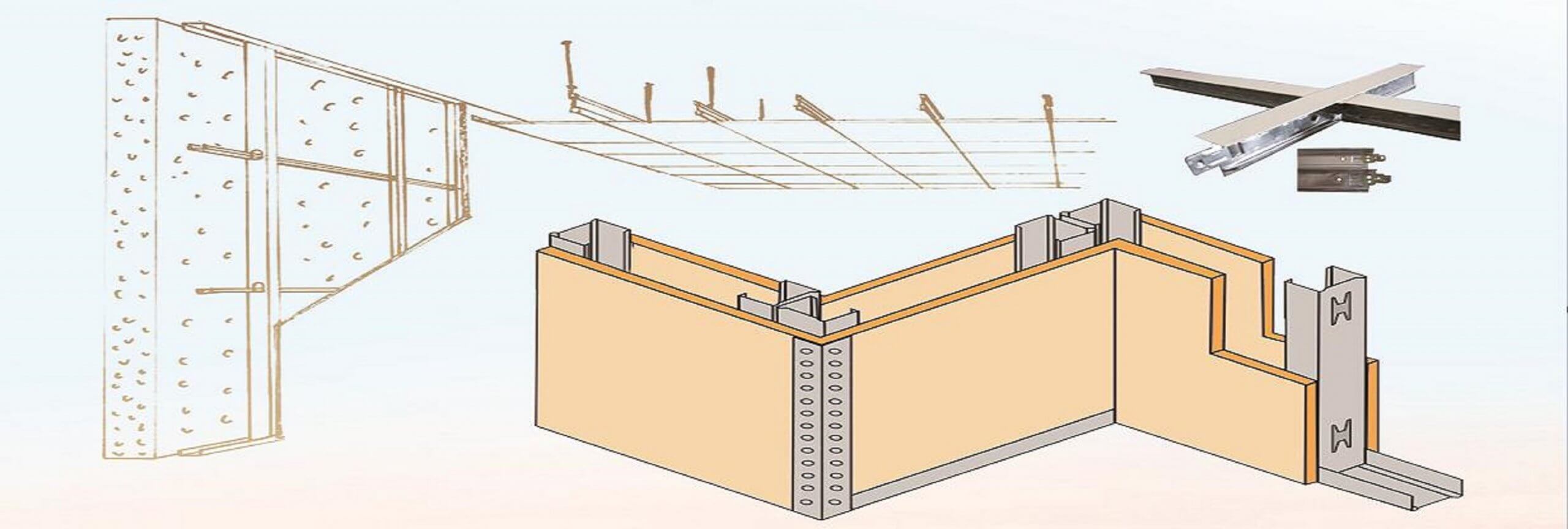 ceiling suspension,drywall partition ceiling suspension,drywall partition