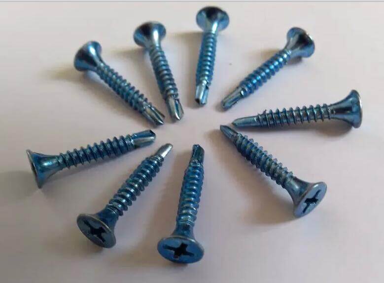 screws plate phillips bugle-head drill point